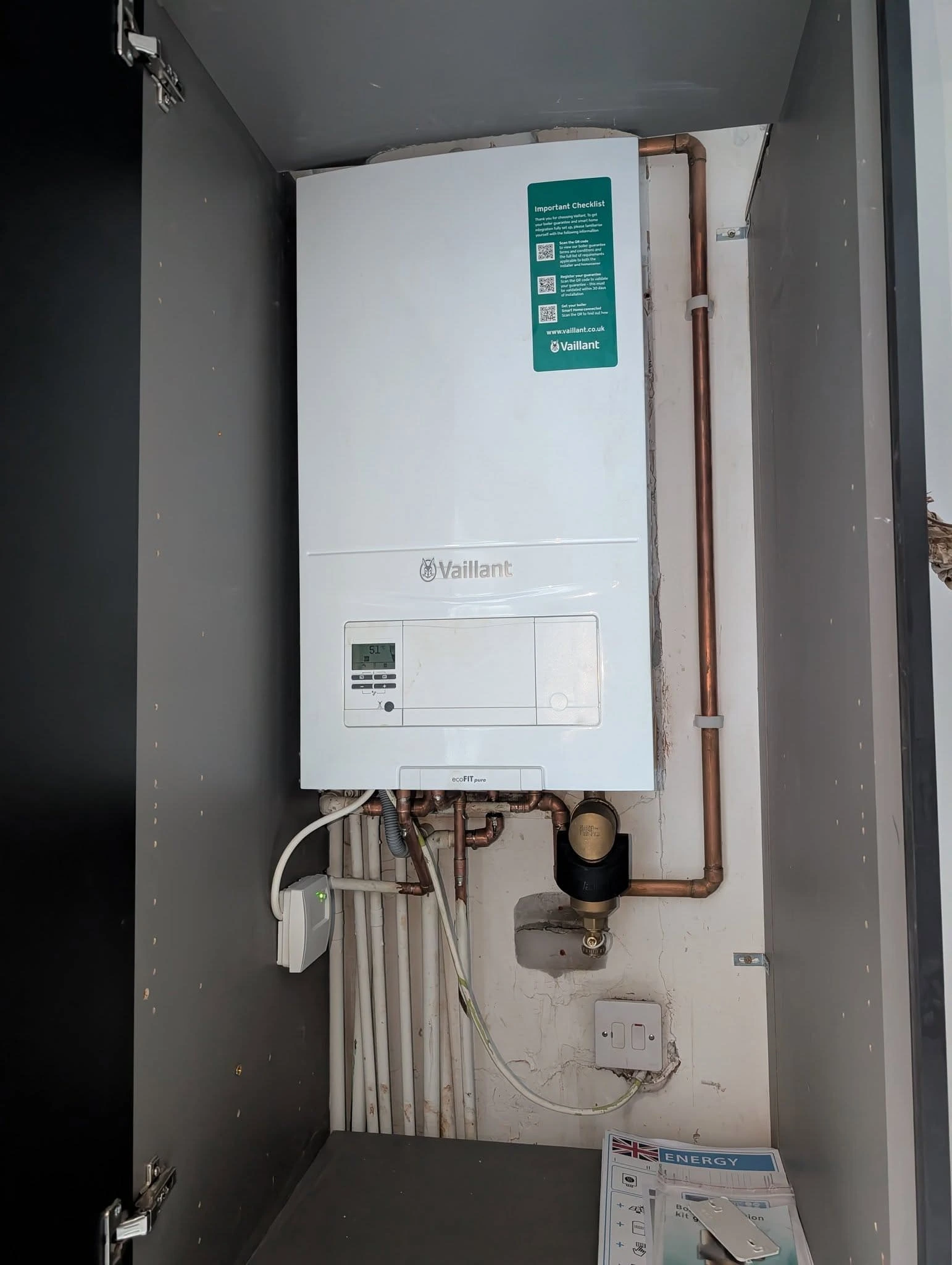 Boiler unit integration